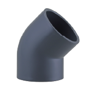 PVC SCH80 45°ELBOW